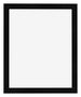 Bilderrahmen 55x65cm Schwarz Silber Poliert MDF Pisa Vorne | Yourdecoration.at