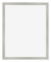 Bilderrahmen 55x65cm Silber Matt MDF Bologna Vorne | Yourdecoration.at