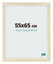 Bilderrahmen 55x65cm Sonoma Eiche MDF Pisa Vorne Messe | Yourdecoration.at
