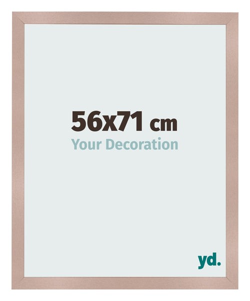 Bilderrahmen 56x71 cm Altrosa MDF Bologna Vorne Messe | Yourdecoration.at