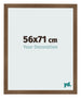 Bilderrahmen 56x71 cm Eiche Rustikal MDF Bologna Vorne Messe | Yourdecoration.at