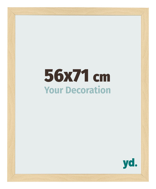 Bilderrahmen 56x71cm Buche Dekor MDF Bologna Vorne Messe | Yourdecoration.at