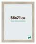 Bilderrahmen 56x71cm Eiche Rustikal MDF Pisa Vorne Messe | Yourdecoration.at