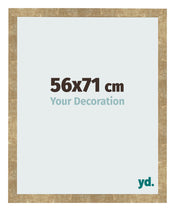 Bilderrahmen 56x71cm Gold Antik MDF Bologna Vorne Messe | Yourdecoration.at