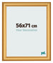 Bilderrahmen 56x71cm Gold Matt MDF Lazio Vorne Messe | Yourdecoration.at