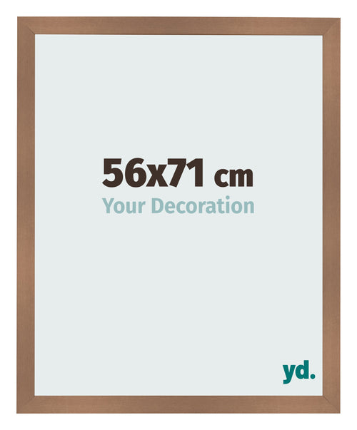 Bilderrahmen 56x71cm Kupfer Dekor MDF Bologna Vorne Messe | Yourdecoration.at