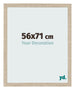 Bilderrahmen 56x71cm Sonoma Eiche MDF Bologna Vorne Messe | Yourdecoration.at