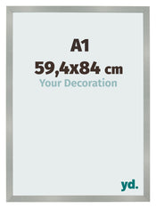 Bilderrahmen 59 4x84cm A1 Aluminium Gebürstet MDF Bologna Vorne Messe | Yourdecoration.at