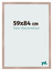 Bilderrahmen 59x84 cm Altrosa MDF Bologna Vorne Messe | Yourdecoration.at