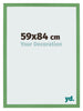 Bilderrahmen 59x84 cm Grun MDF Bologna Vorne Messe | Yourdecoration.at