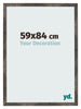 Bilderrahmen 59x84 cm Oxidiertes Metall MDF Bologna Vorne Messe | Yourdecoration.at