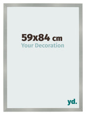 Bilderrahmen 59x84cm Aluminium Gebürstet MDF Bologna Vorne Messe | Yourdecoration.at