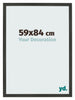 Bilderrahmen 59x84cm Antrazit MDF Bologna Vorne Messe | Yourdecoration.at