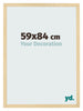 Bilderrahmen 59x84cm Buche Dekor MDF Bologna Vorne Messe | Yourdecoration.at