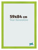 Bilderrahmen 59x84cm Grün MDF Pisa Vorne Messe | Yourdecoration.at