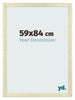 Bilderrahmen 59x84cm Sonoma Eiche MDF Pisa Vorne Messe | Yourdecoration.at