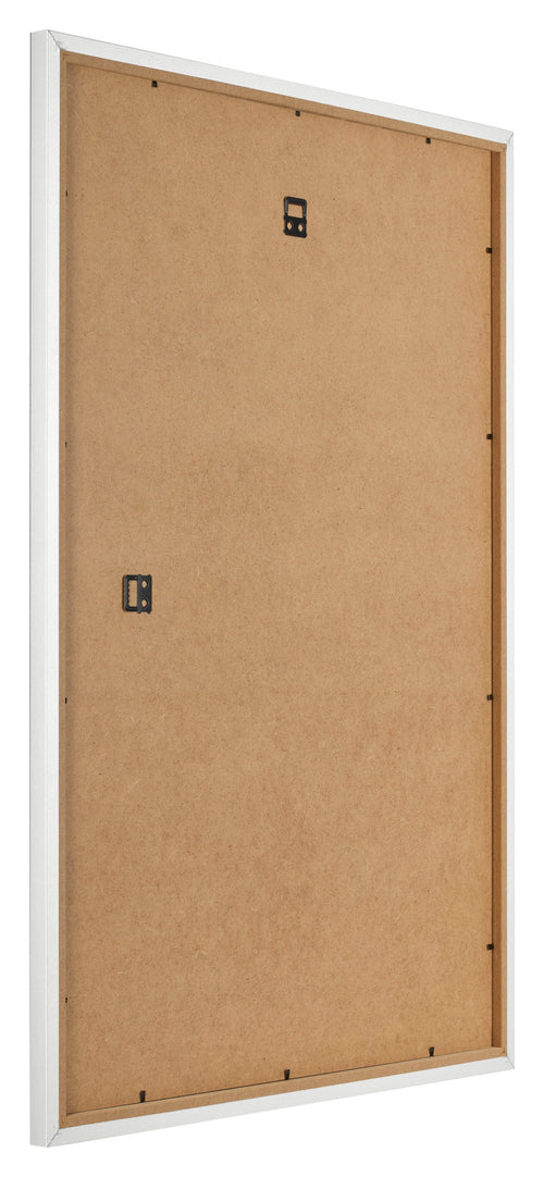 Bilderrahmen 59x84cm Weiss Hochglanz MDF Bologna Ruckseite Schrag | Yourdecoration.at