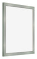 Bilderrahmen 60x60cm Aluminium Gebürstet MDF Bologna Vorne Schrag | Yourdecoration.at