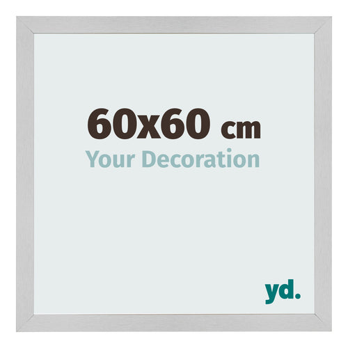 Bilderrahmen 60x60cm Edelstahl MDF Bologna Vorne Messe | Yourdecoration.at