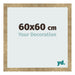Bilderrahmen 60x60cm Gold Antik MDF Bologna Vorne Messe | Yourdecoration.at