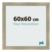 Bilderrahmen 60x60cm Gold Vintage MDF Pisa Vorne Messe | Yourdecoration.at