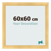Bilderrahmen 60x60cm Gold Vintage MDF Pisa Vorne Messe | Yourdecoration.at