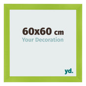Bilderrahmen 60x60cm Grün MDF Pisa Vorne Messe | Yourdecoration.at