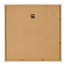 Bilderrahmen 60x60cm Weiss Hochglanz MDF Bologna Ruckseite | Yourdecoration.at