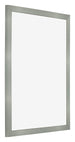 Bilderrahmen 60x70cm Aluminium Gebürstet MDF Bologna Vorne Schrag | Yourdecoration.at