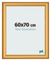 Bilderrahmen 60x70cm Gold Matt MDF Lazio Vorne Messe | Yourdecoration.at