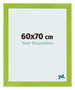 Bilderrahmen 60x70cm Grün MDF Pisa Vorne Messe | Yourdecoration.at