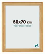 Bilderrahmen 60x70cm Kiefer Gemasert MDF Lazio Vorne Messe | Yourdecoration.at