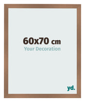 Bilderrahmen 60x70cm Kupfer Dekor MDF Bologna Vorne Messe | Yourdecoration.at