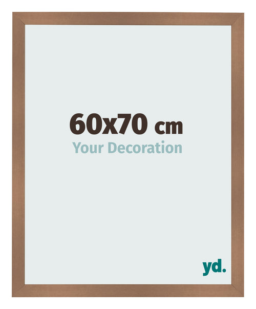 Bilderrahmen 60x70cm Kupfer Dekor MDF Bologna Vorne Messe | Yourdecoration.at