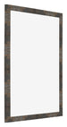 Bilderrahmen 60x70cm Oxidiertes Metall MDF Bologna Vorne Schrag | Yourdecoration.at