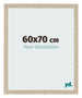 Bilderrahmen 60x70cm Sonoma Eiche MDF Bologna Vorne Messe | Yourdecoration.at