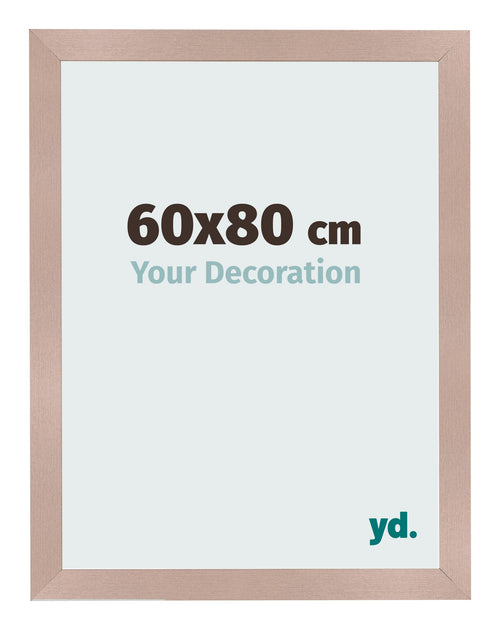 Bilderrahmen 60x80 cm Altrosa MDF Bologna Vorne Messe | Yourdecoration.at