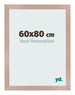 Bilderrahmen 60x80 cm Altrosa MDF Bologna Vorne Messe | Yourdecoration.at