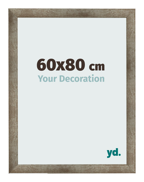 Bilderrahmen 60x80 cm Metall Vintage MDF Bologna Vorne Messe | Yourdecoration.at