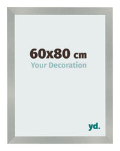 Bilderrahmen 60x80cm Aluminium Gebürstet MDF Bologna Vorne Messe | Yourdecoration.at
