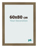 Bilderrahmen 60x80cm Bronze Dekor MDF Bologna Vorne Messe | Yourdecoration.at