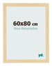 Bilderrahmen 60x80cm Buche Dekor MDF Bologna Vorne Messe | Yourdecoration.at