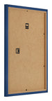 Bilderrahmen 60x80cm Dunkelblau MDF Bologna Ruckseite Schrag | Yourdecoration.at