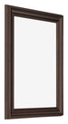 Bilderrahmen 60x80cm Eiche Dunkel MDF Lazio Vorne Schrag | Yourdecoration.at