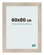 Bilderrahmen 60x80cm Eiche Rustikal MDF Pisa Vorne Messe | Yourdecoration.at