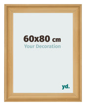 Bilderrahmen 60x80cm Kiefer Gemasert MDF Lazio Vorne Messe | Yourdecoration.at