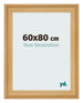 Bilderrahmen 60x80cm Kiefer Gemasert MDF Lazio Vorne Messe | Yourdecoration.at