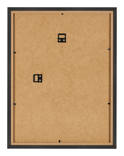 Bilderrahmen 60x80cm Schwarz Matt MDF Bologna Ruckseite | Yourdecoration.at