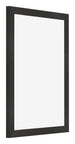 Bilderrahmen 60x80cm Schwarz Matt MDF Bologna Vorne Schrag | Yourdecoration.at
