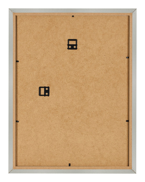 Bilderrahmen 60x80cm Silber Matt MDF Bologna Ruckseite | Yourdecoration.at